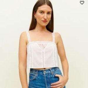 Reformation Clara top